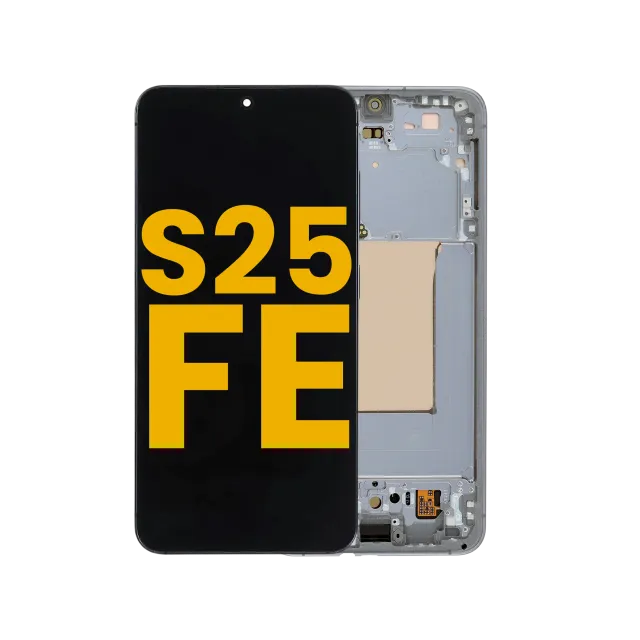 OLED displej s rámečkem pro Samsung Galaxy S25 FE 5G (US & International Version) (repasovaný) (Jetblack)