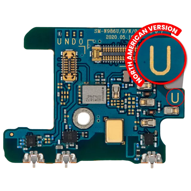Deska mikrofon PCB pro Samsung Galaxy Note 20 Ultra 5G (US verze)