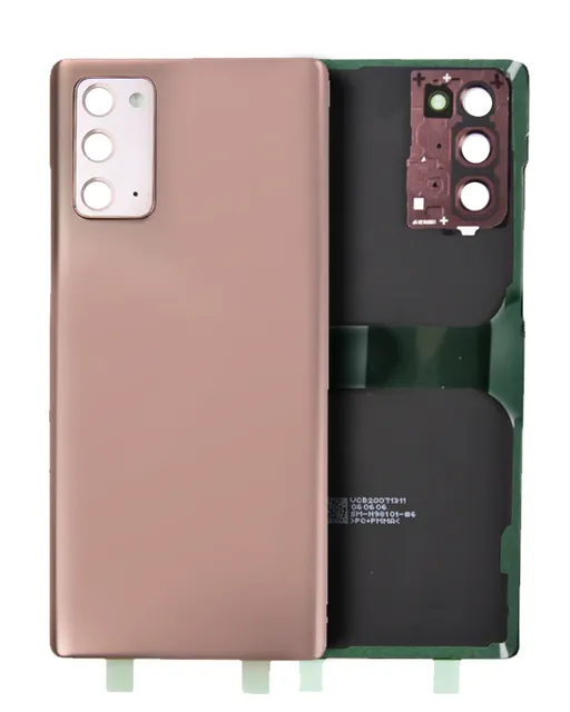 Zadní sklo se sklíčkem kamery pro Samsung Galaxy Note 20 Ultra (Service Pack) (Mystic Bronze)