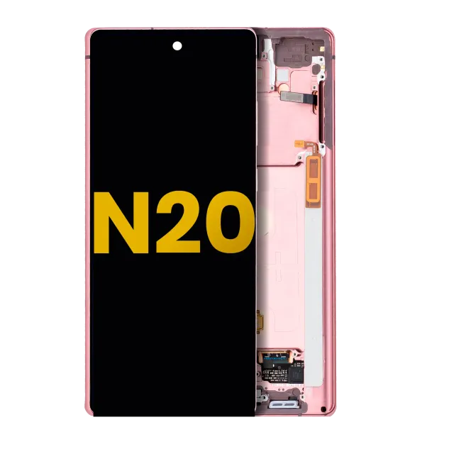 OLED displej s rámečkem pro Samsung Galaxy Note 20 5G (repasovaný) (Mystic Bronze)