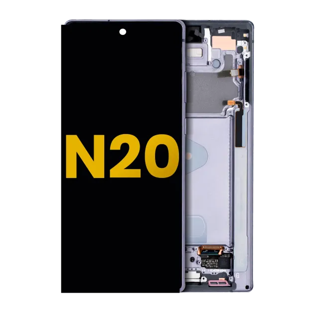 OLED displej s rámečkem pro Samsung Galaxy Note 20 5G (repasovaný) (Mystic Gray)