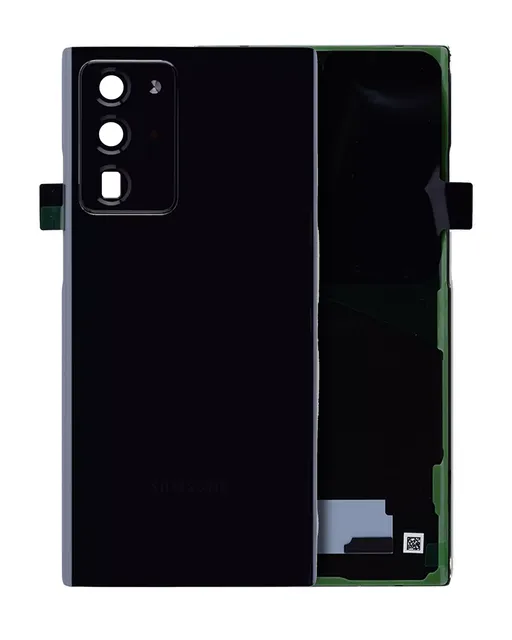 Zadní sklo se sklíčkem kamery pro Samsung Galaxy Note 20 Ultra (Service Pack) (Mystic Black)