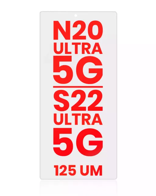 OCA lepicí vrstva pro Samsung Galaxy Note 20 Ultra 5G / S22 Ultra 5G (balení 10 ks) (125um)