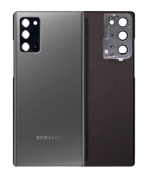 Zadní sklo se sklíčkem kamery pro Samsung Galaxy Note 20 5G (Service Pack) (Mystic Gray)