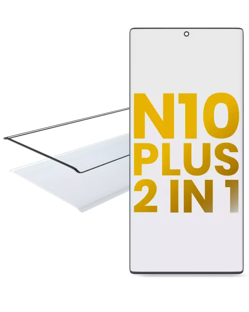 2v1 přední sklo s OCA (předinstalováno) pro Samsung Galaxy Note 10 Plus