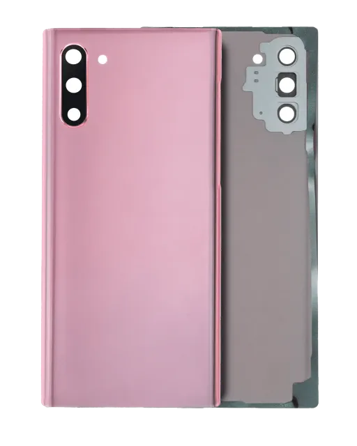 Zadní sklo se sklíčkem kamery pro Samsung Galaxy Note 10 (Service Pack) (Aura Pink)