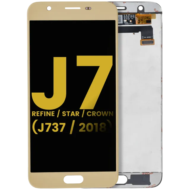 LCD displej bez rámečku pro Samsung Galaxy J7 Refine / Star / Crown (J737 / 2018) (repasovaný) (zlatá)