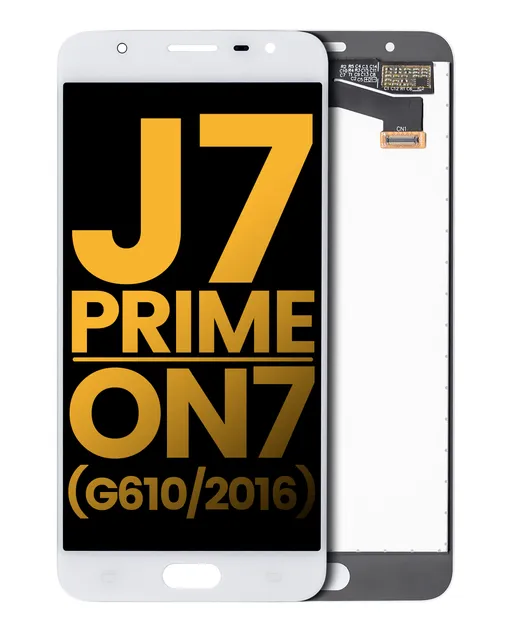 LCD displej bez rámečku pro Samsung Galaxy J7 Prime / On7 (G610 / 2016) (repasovaný) (bílá)