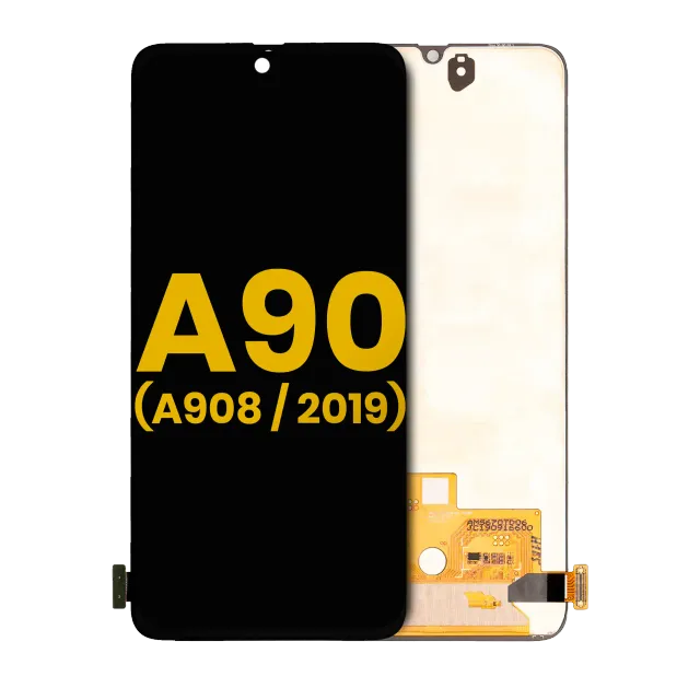 OLED displej bez rámečku pro Samsung Galaxy A90 5G (A908 / 2019) (repasovaný) (černá)