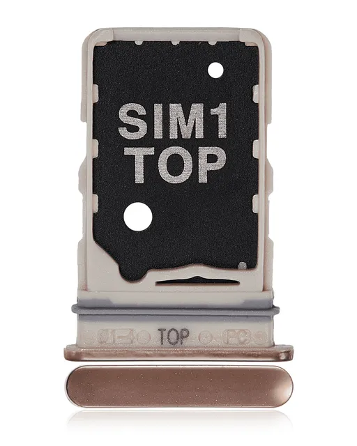 SIM šuplík (dvě SIM) pro Samsung Galaxy A80 (A805 / 2019) (Angel Gold)