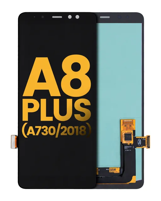 OLED displej bez rámečku pro Samsung Galaxy A8 Plus (A730 / 2018) (repasovaný) (všechny barvy)