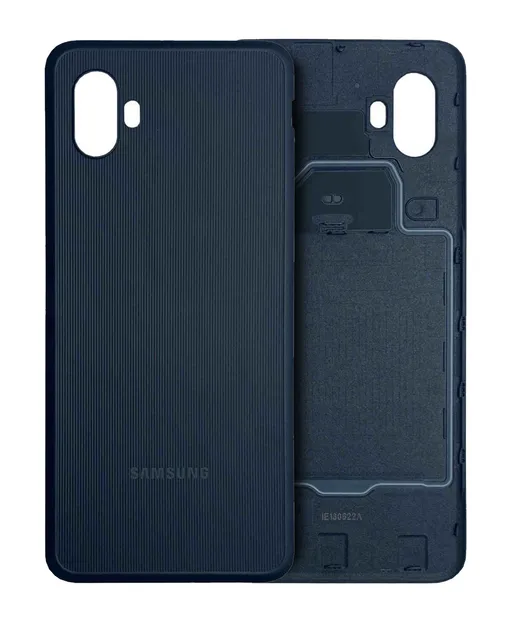 Zadní sklo se sklíčkem kamery pro Samsung Galaxy Xcover 6 Pro (Service Pack) (černá)