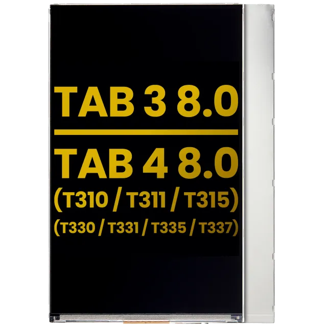 Samotný LCD pro Samsung Galaxy Tab 3 8.0" / Tab 4 8.0" (T310 / T311 / T315) / (T330 / T331 / T335 / T337) (repasovaný)