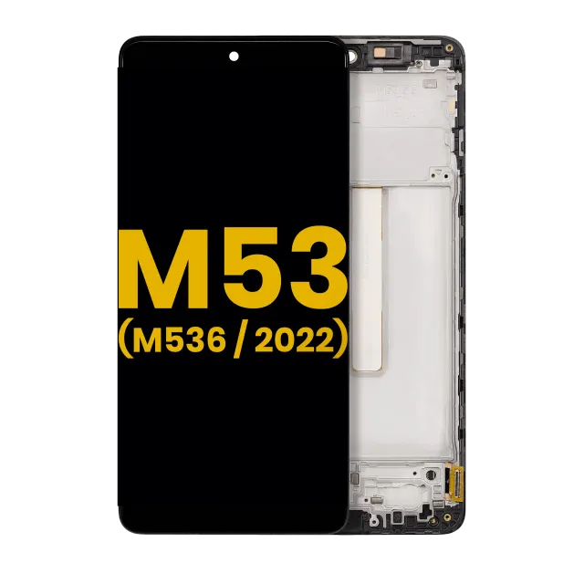 OLED displej s rámečkem pro Samsung Galaxy M53 5G (M536 / 2022) (repasovaný) (všechny barvy)