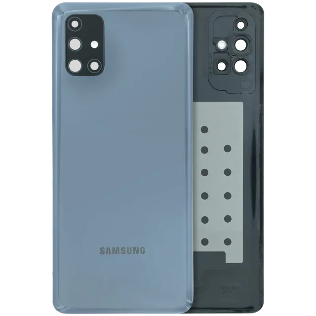 Zadní kryt se sklíčkem kamery pro Samsung Galaxy M51 (M515 / 2020) (Service Pack) (černá)