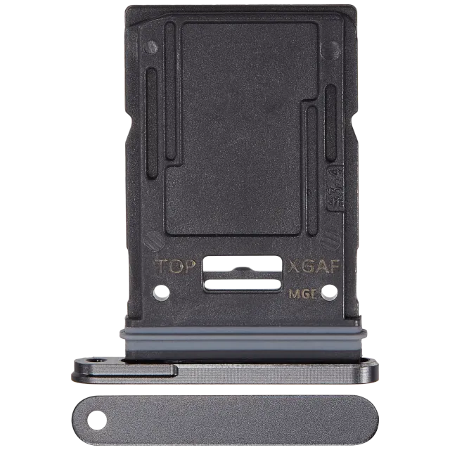 Micro SD Sim karta šuplík pro Samsung Galaxy Tab S9 11.0" (X710 /X716) (2023) / Tab S9 Plus 12.4" (X810 / X816) (2023) / Tab S9 Ultra 14.6" (2023) (X910 / X916) (grafitová)