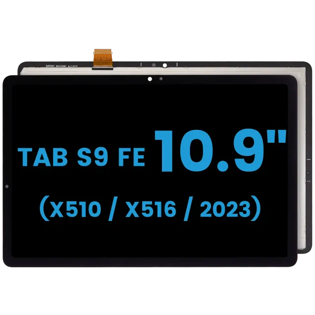 LCD displej bez rámečku pro Samsung Galaxy Tab S9 FE 10.9" (2023) (X510 / X516) (Aftermarket) (černá)