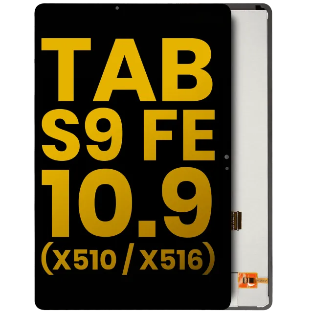 LCD displej bez rámečku pro Samsung Galaxy Tab S9 FE 10.9" (2023) (X510 / X516 / X518) (repasovaný) (černá)