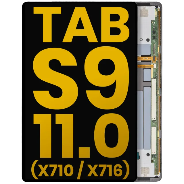 OLED displej bez rámečku pro Samsung Galaxy Tab S9 11.0" (2023) (X710 / X716) (repasovaný) (všechny barvy)