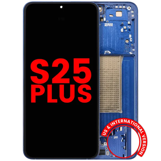 OLED displej s rámečkem pro Samsung Galaxy S25 Plus 5G (US & International Version) (Aftermarket Plus) (Navy)