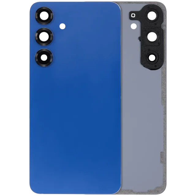 Zadní sklo se sklíčkem kamery pro Samsung Galaxy S25 Plus 5G (bez loga) (Aftermarket Plus) (Navy)