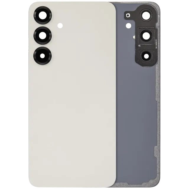 Zadní sklo se sklíčkem kamery pro Samsung Galaxy S25 Plus 5G (bez loga) (Aftermarket Plus) (Pink Gold)