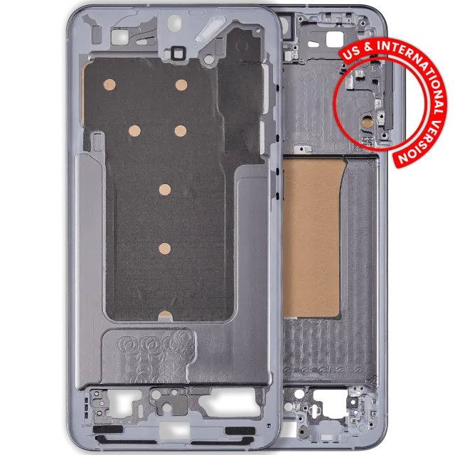 Střední rám (housing) pro Samsung Galaxy S25 Plus 5G (US & International Version) (Silver Shadow)