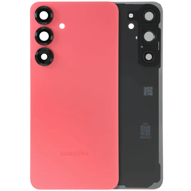 Zadní sklo se sklíčkem kamery pro Samsung Galaxy S25 Plus 5G (Service Pack) (Coral Red)