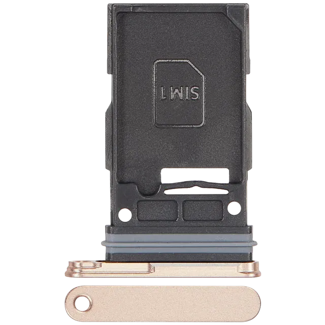 SIM šuplík (jedna SIM) pro Samsung Galaxy S25 / S25 Plus (Premium) (Pink Gold)