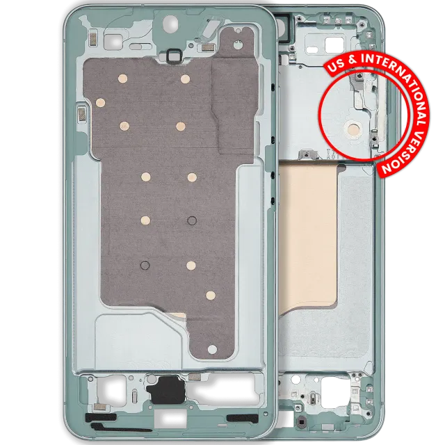 Střední rám (housing) pro Samsung Galaxy S25 5G (US & International Version) (Mint)
