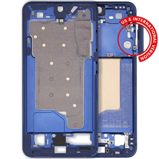 Střední rám (housing) pro Samsung Galaxy S25 5G (US & International Version) (Navy)