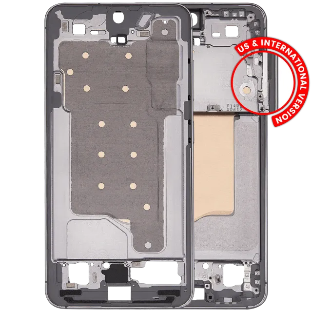 Střední rám (housing) pro Samsung Galaxy S25 5G (US & International Version) (Silver Shadow)