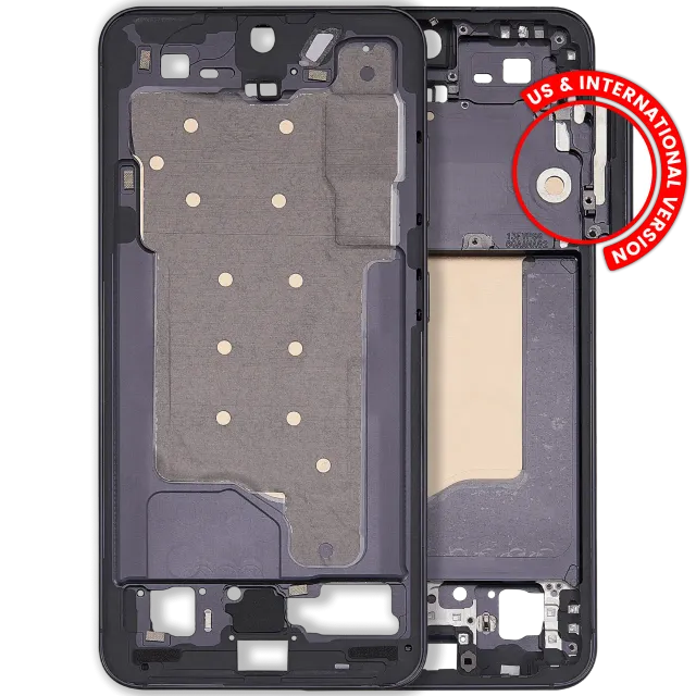 Střední rám (housing) pro Samsung Galaxy S25 5G (US & International Version) (Blue Black)