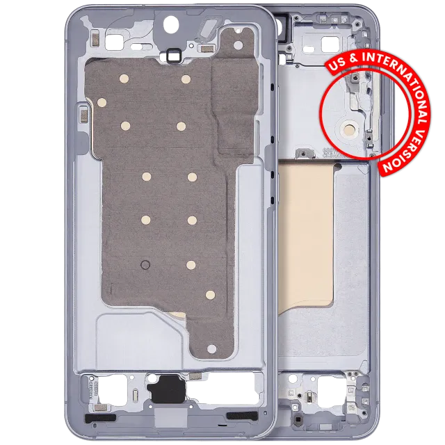 Střední rám (housing) pro Samsung Galaxy S25 5G (US & International Version) (Icy Blue)