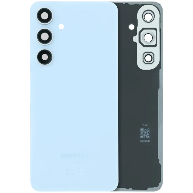 Zadní sklo se sklíčkem kamery pro Samsung Galaxy S24 FE (Service Pack) (modrá)