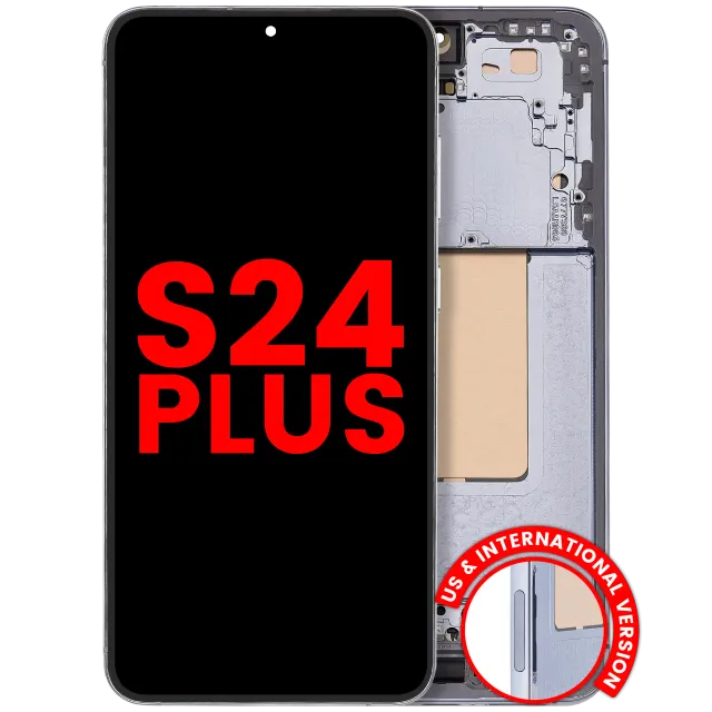 OLED displej s rámečkem pro Samsung Galaxy S24 Plus 5G (US & International Version) (Aftermarket Plus) (Sapphire Blue)