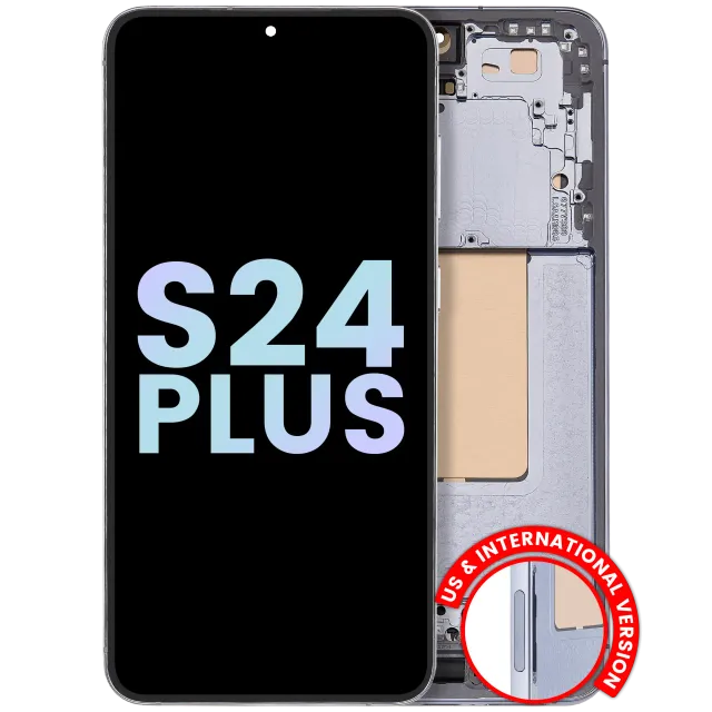 OLED displej s rámečkem pro Samsung Galaxy S24 Plus 5G (US & International Version) (Service Pack) (Sapphire Blue)