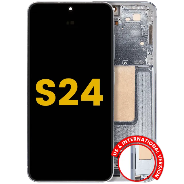 OLED displej s rámečkem pro Samsung Galaxy S24 5G (US & International Version) (repasovaný) (Sapphire Blue)