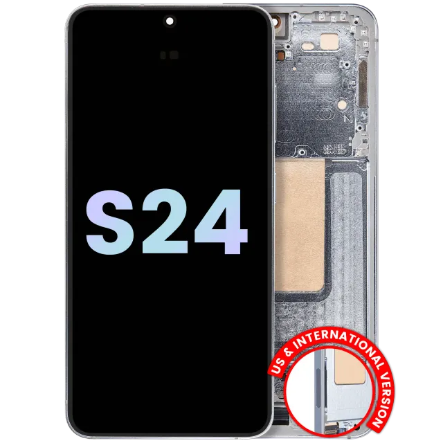 OLED displej s rámečkem pro Samsung Galaxy S24 5G (US & International Version) (Service Pack) (Sapphire Blue)