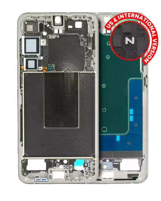 Střední rám (housing) pro Samsung Galaxy S24 Plus 5G (mezinárodní verze) (Service Pack) (Amber Yellow)