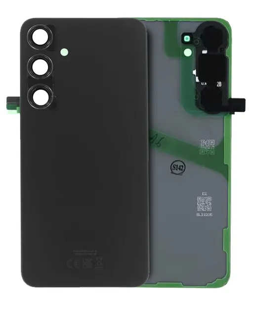 Zadní sklo se sklíčkem kamery pro Samsung Galaxy S24 Plus (Service Pack) (Onyx Black)