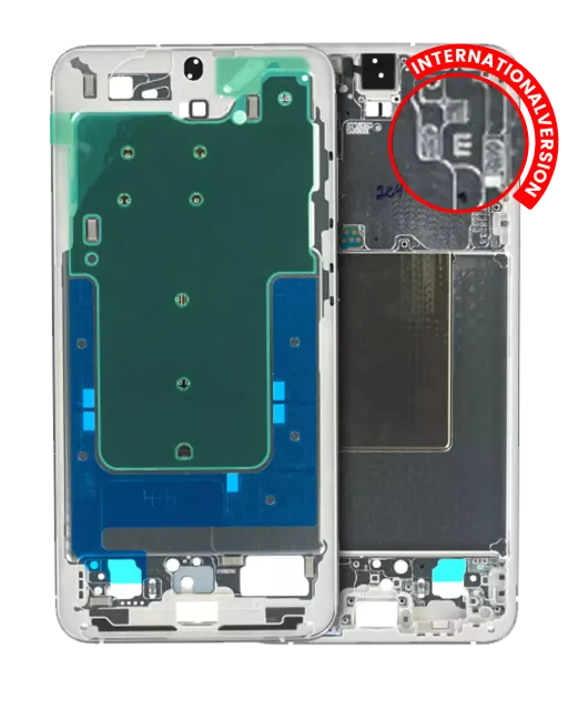 Střední rám (housing) pro Samsung Galaxy S24 Plus 5G (mezinárodní verze) (Service Pack) (Marble Gray)