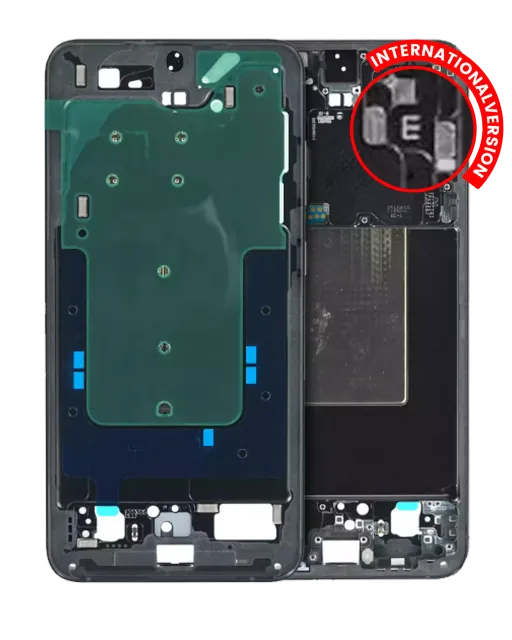 Střední rám (housing) pro Samsung Galaxy S24 Plus 5G (mezinárodní verze) (Service Pack) (Onyx Black)