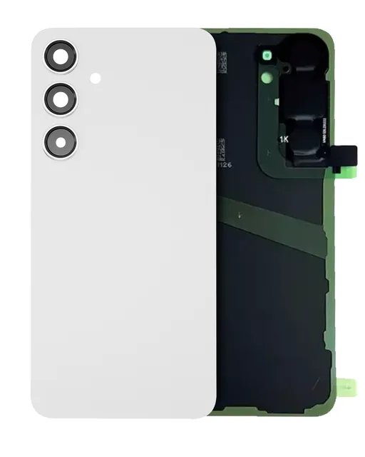 Zadní sklo se sklíčkem kamery pro Samsung Galaxy S24 (Service Pack) (Marble Gray)