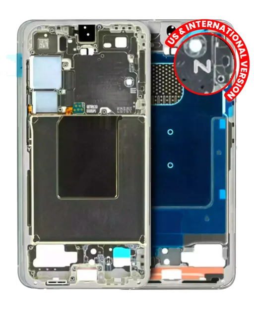 Střední rám (housing) pro Samsung Galaxy S24 5G (US & International Version) (Amber Yellow)