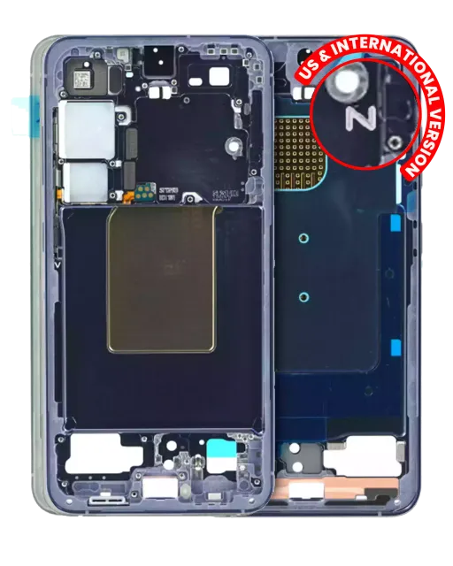Střední rám (housing) pro Samsung Galaxy S24 5G (US & International Version) (Cobalt Violet)
