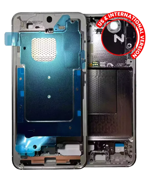Střední rám (housing) pro Samsung Galaxy S24 5G (US & International Version) (Marble Grey)