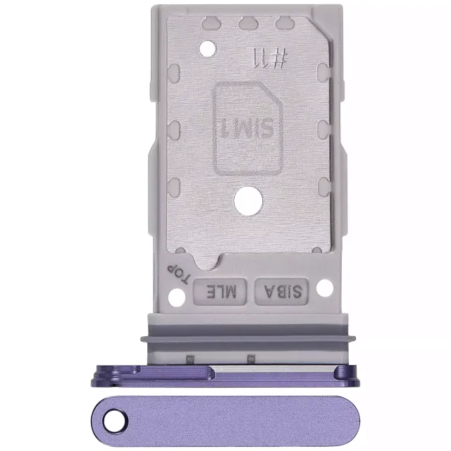 SIM šuplík (dvě SIM) pro Samsung Galaxy S24 5G / S24 Plus 5G (Cobalt Violet)