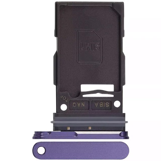 SIM šuplík (jedna SIM) pro Samsung Galaxy S24 5G / S24 Plus 5G (Cobalt Violet)
