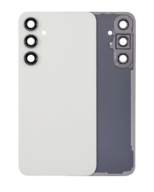 Zadní sklo se sklíčkem kamery pro Samsung Galaxy S23 FE 5G (Aftermarket Plus) (Cream)